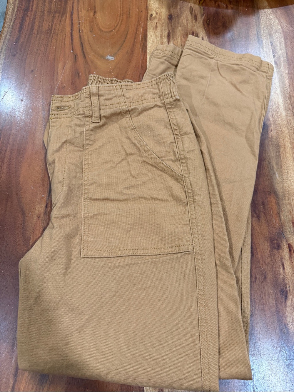 Knox Rose Women's Straight Leg Pants in Tan